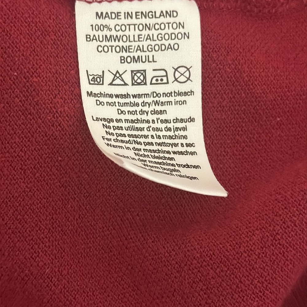 Burberry long sleeved polo shirt - Picture 6 of 7